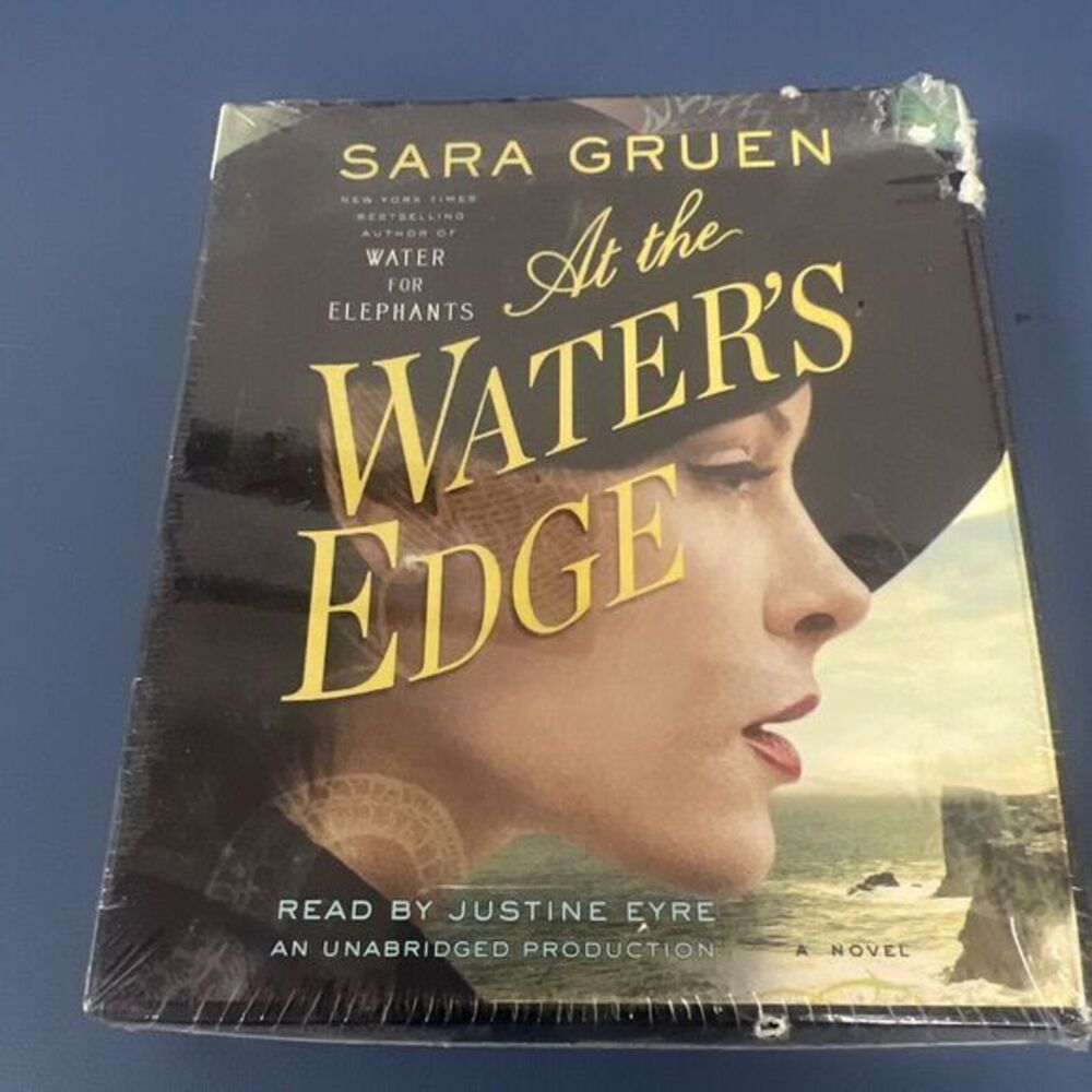 At the‎ Water's Edge: A Novel (AUDIO CD) Sara Gruen Read By Justine Eyre Sealed